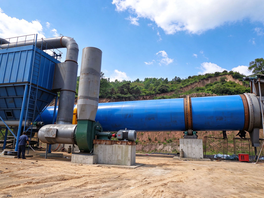Bentonite Rotary Dryer photo