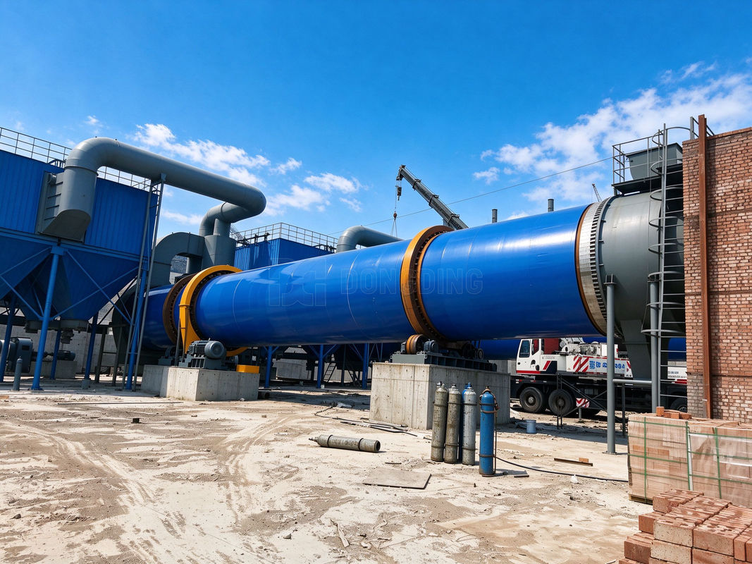 Bentonite Rotary Dryer photo