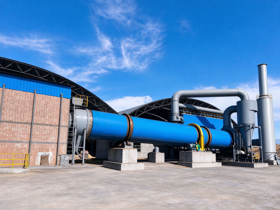 Mineral Sludge Rotary Dryer photo