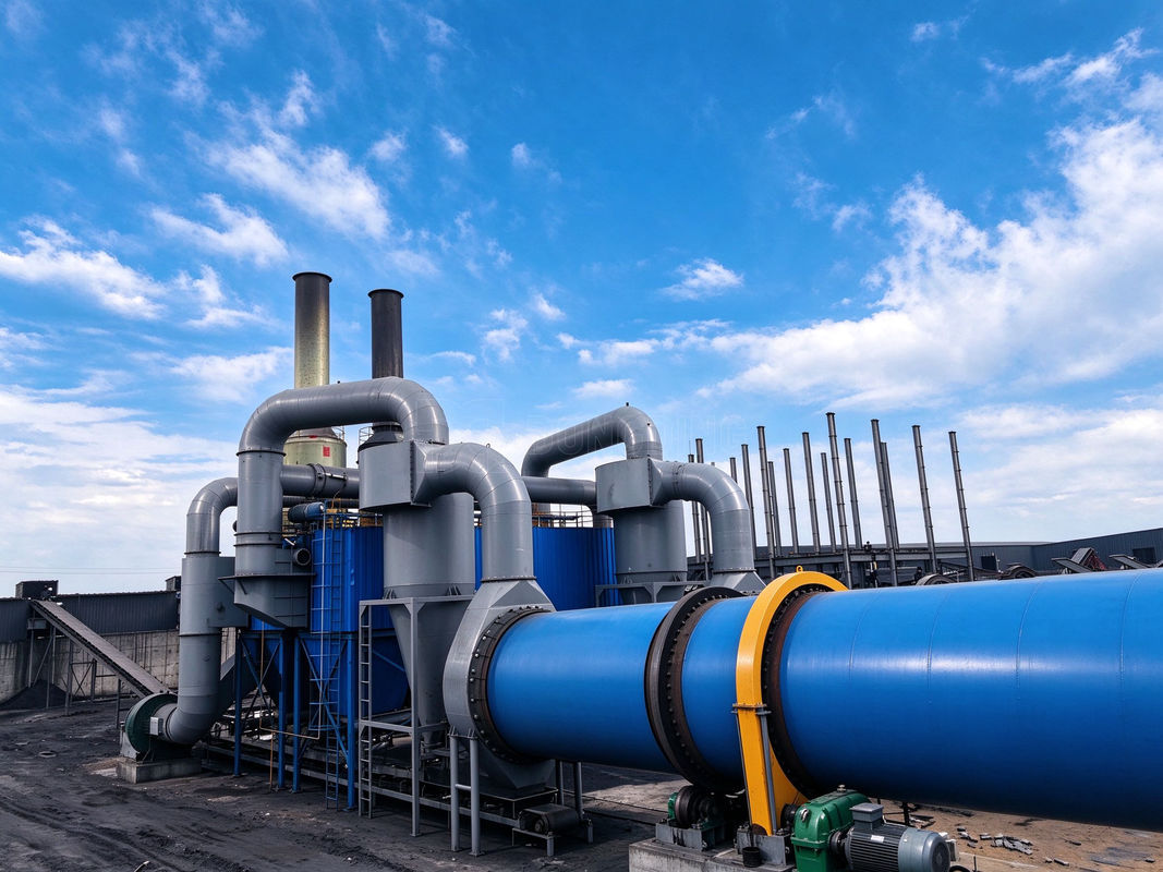 Mineral Sludge Rotary Dryer photo