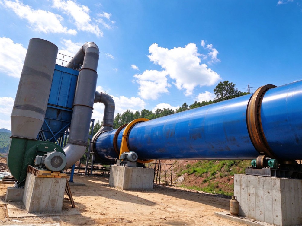 Nickel Ore Rotary Dryer photo