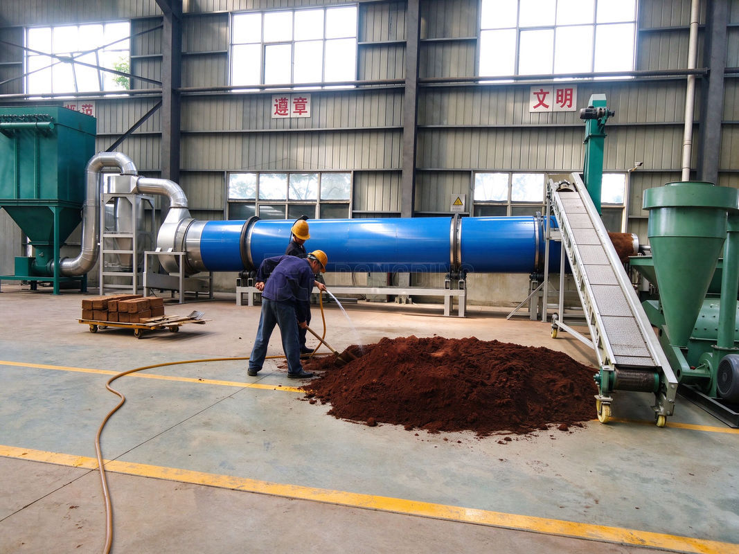Coco Peat Rotary Dryer photo