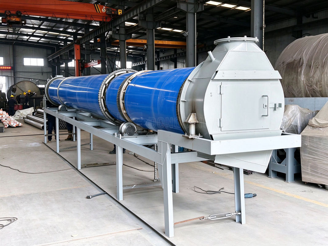 Coco Peat Rotary Dryer photo