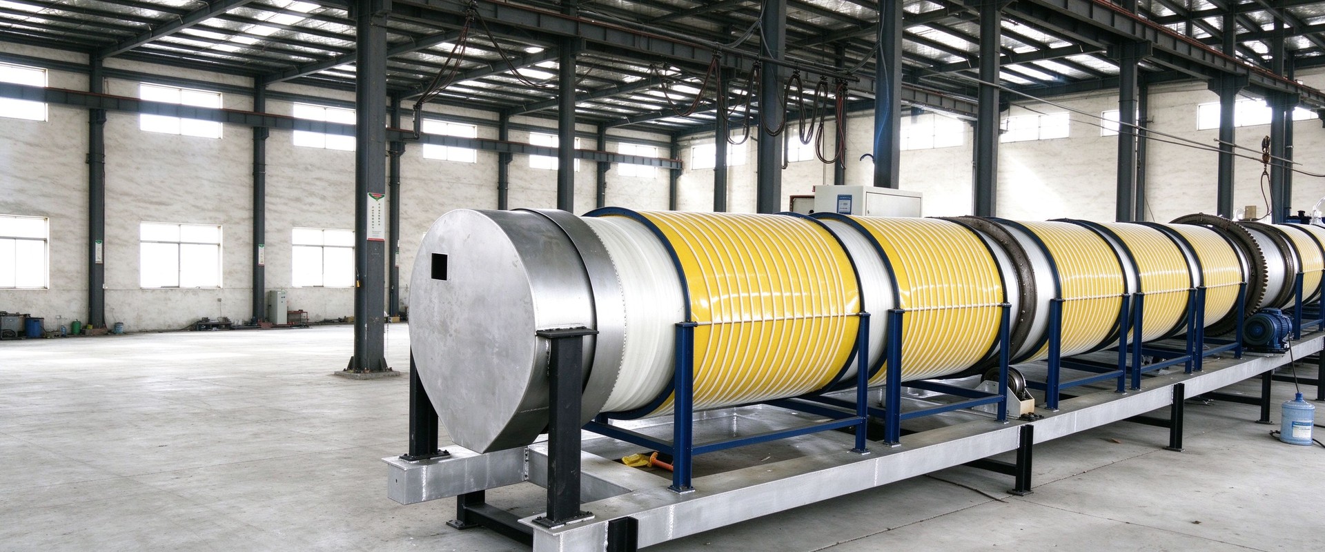 Electromagnetic Heating Rotary Drum Dryer
