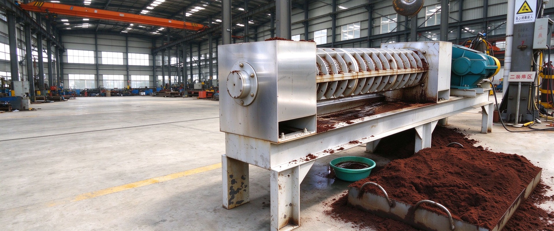 Screw Press Dewatering Machine