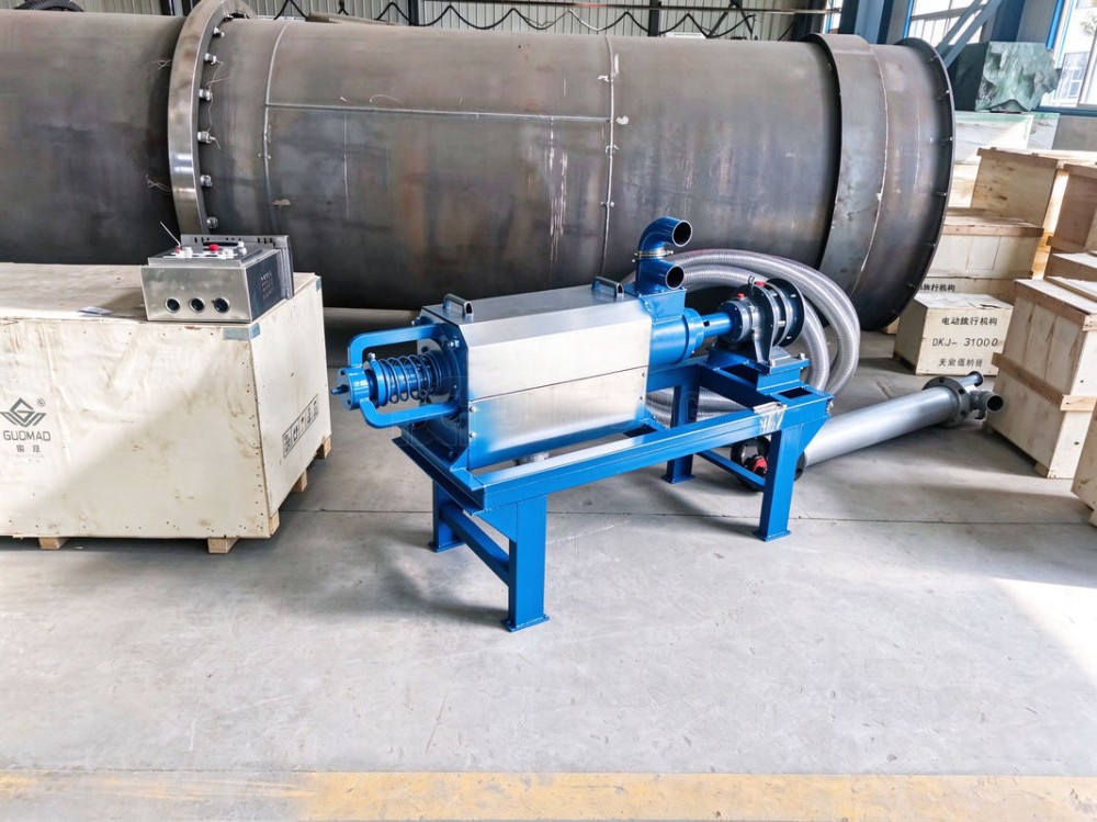 Cow Dung Dewatering Machine