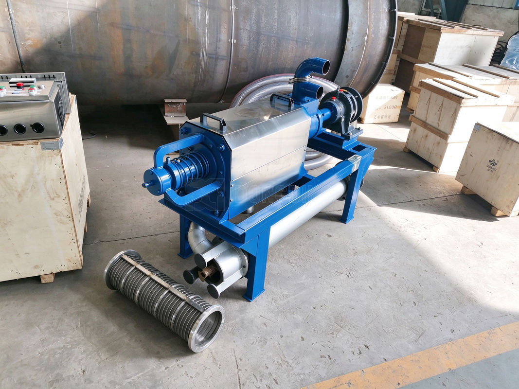 Cow Dung Dewatering Machine photo