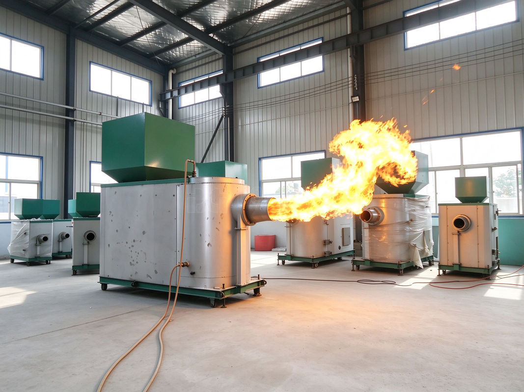 Biomass Pellet Burner photo