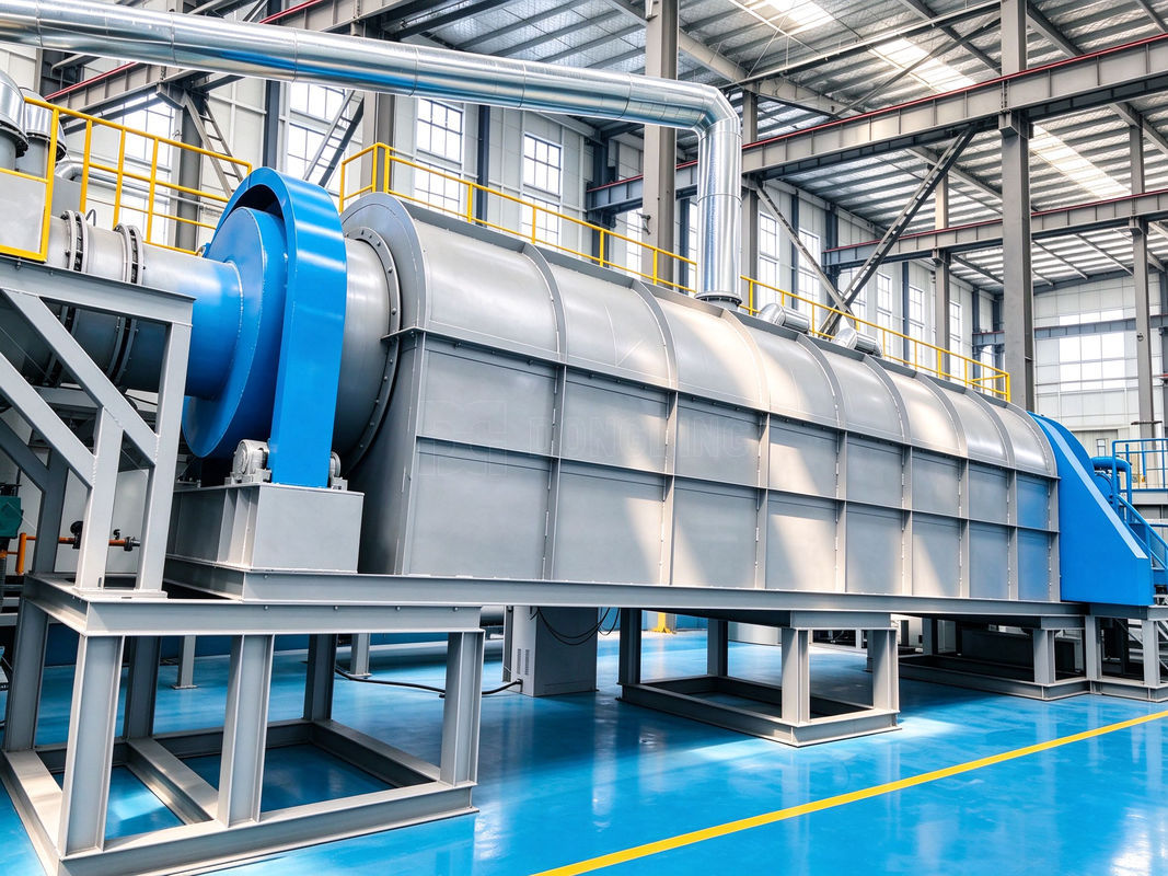 Lithium Battery Pyrolysis Lithium Extraction Production Line photo