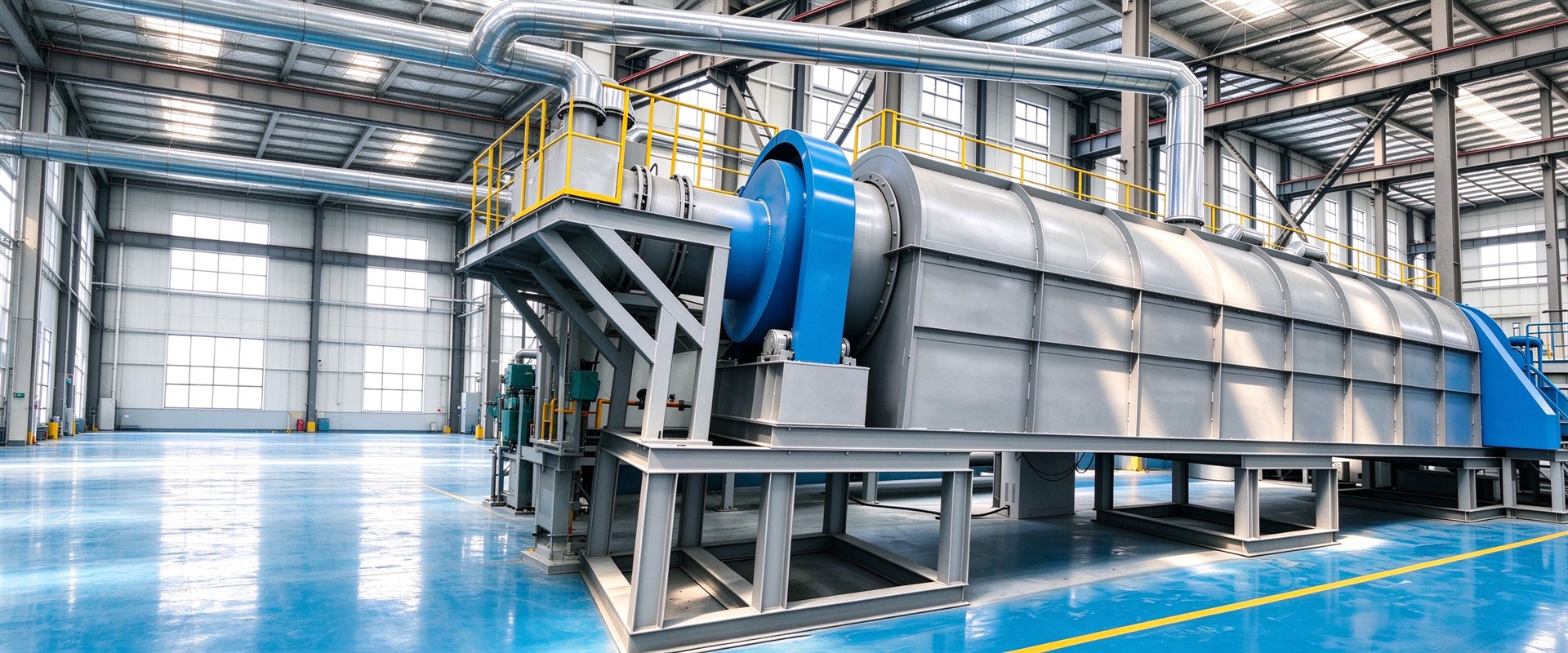 Aluminum Can Pyrolysis Paint Removal Production Line