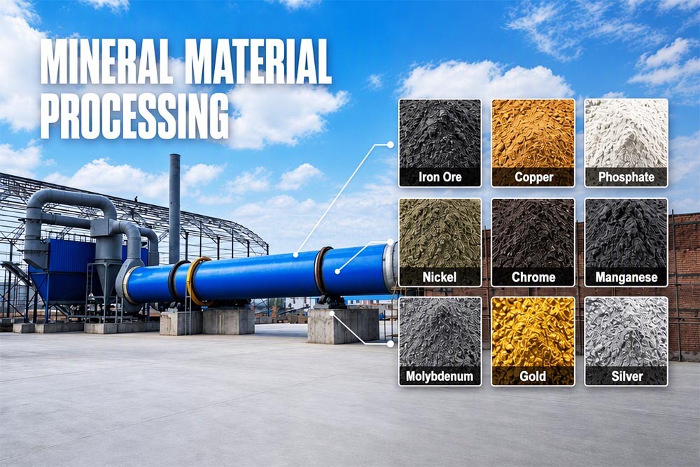 Nickel Ore Rotary Dryer