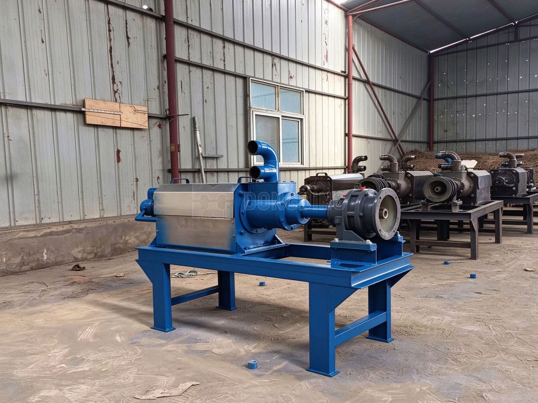 Cow Dung Dewatering Machine