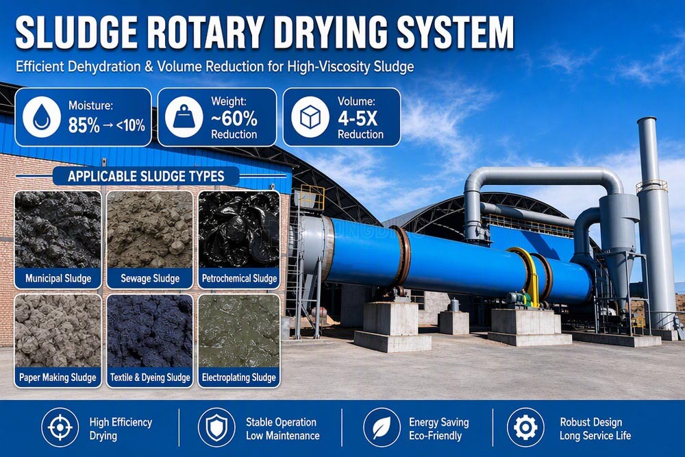 Sludge Rotary Dryer