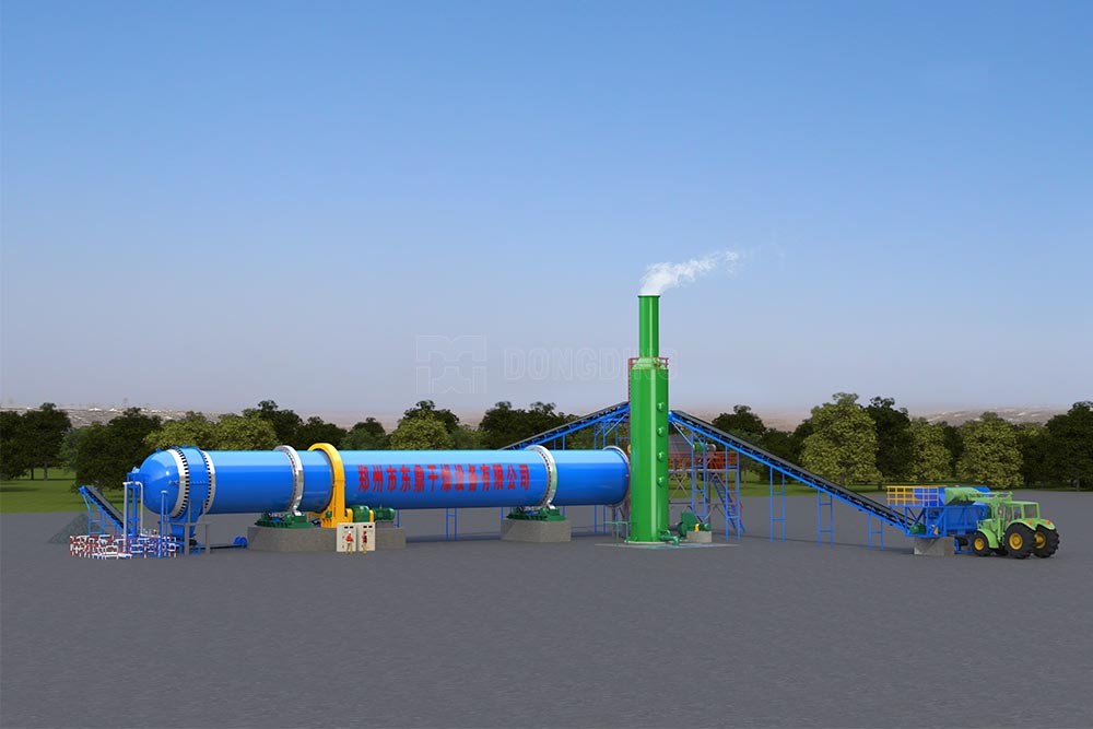 Rotary Steam Tube Dryer working principle
