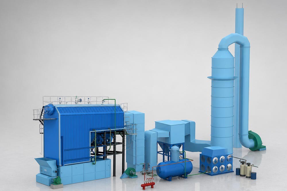 Chain Grate Furnace working principle