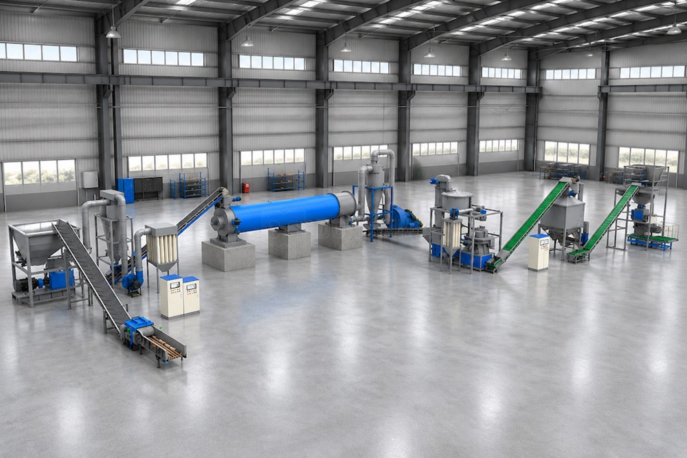 Wood Pellet Manufacturing Plant working principle