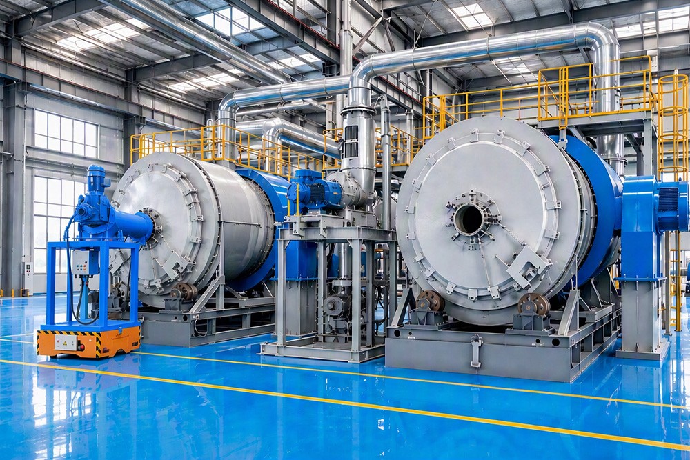 Oil Sludge Pyrolysis Treatment Production Line photo