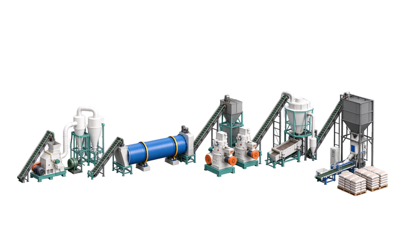 Pellet Production Line structure diagram