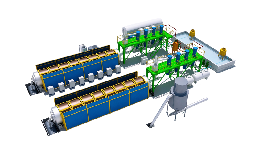 Pyrolysis Equipment structure diagram