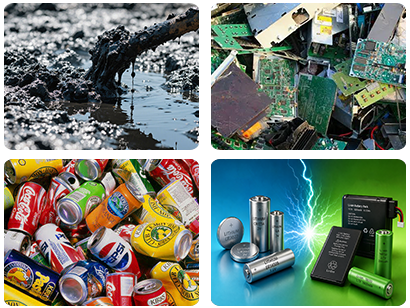 Pyrolysis Equipment applicable materials